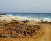By four-wheel drive to secluded beaches on Sao Vicente, Cape Verde