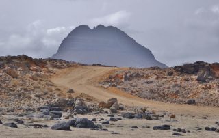 Desert Landscape on Sao Vicente in Cape Verde