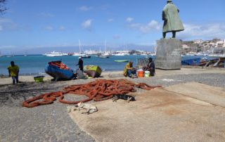 Hafenszene in Mindelo