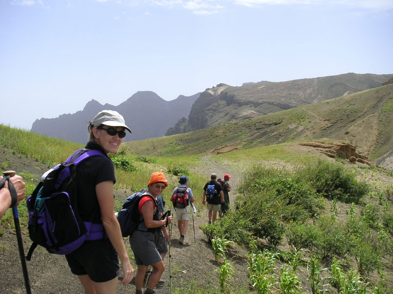 CapeVerde trekking and hiking tour "Funaná" in Cabo Verde