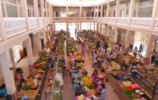 Markthalle in Mindelo, Kapverdische Inseln