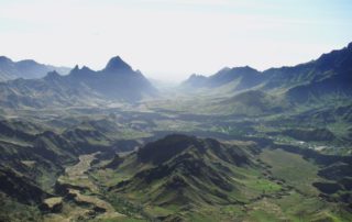 Mondlandschaft auf Santo Antao, Capverden