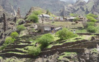 Landschaft auf der Wanderinsel Santo Antao in Cap Verde