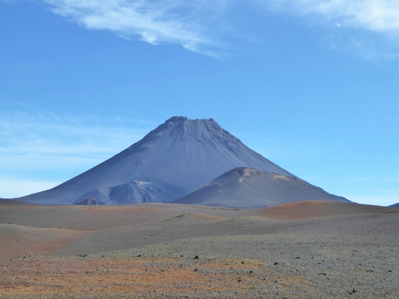 Cabo Verde – Pico de Fogo Pico de Fogo volcano in Cabo Verde