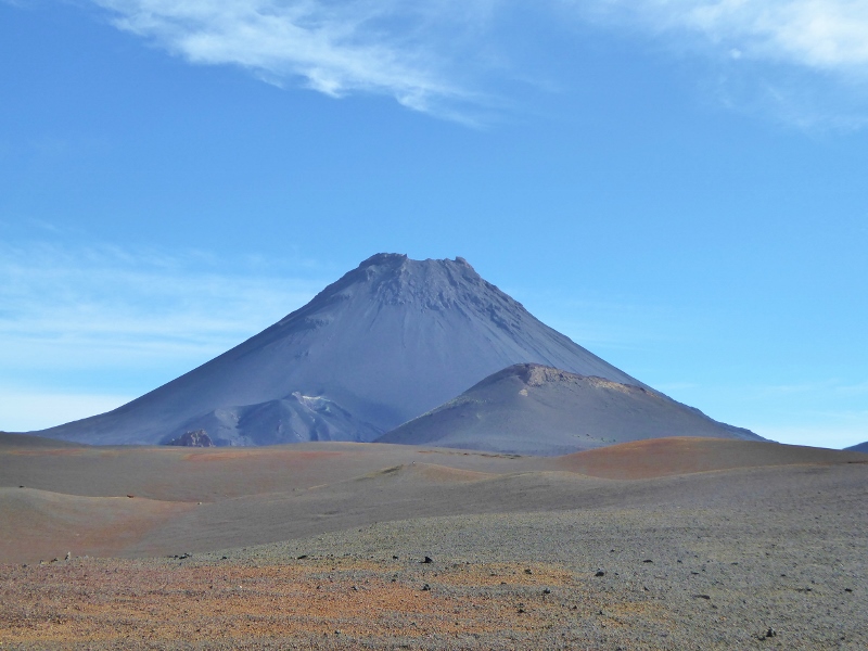 Pico de Fogo volcano in Cabo Verde