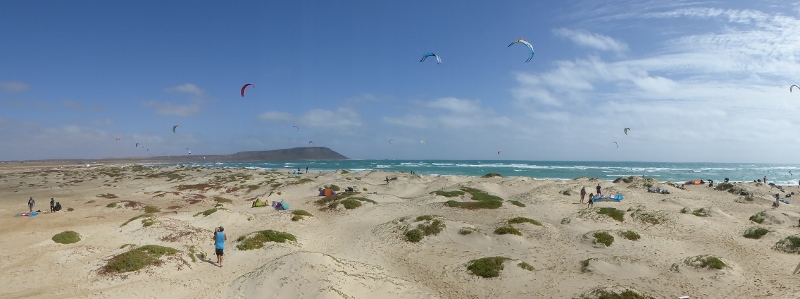 Kite Beach in Sal island, CapeVerde