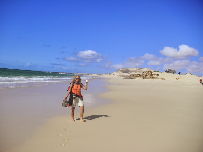 Strand auf Boa Vista, Capverdische Inseln