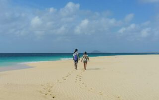 Beach Walk on Sal Cape Verde Islands