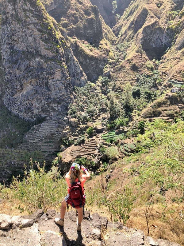 Hiking on Santo Antao island