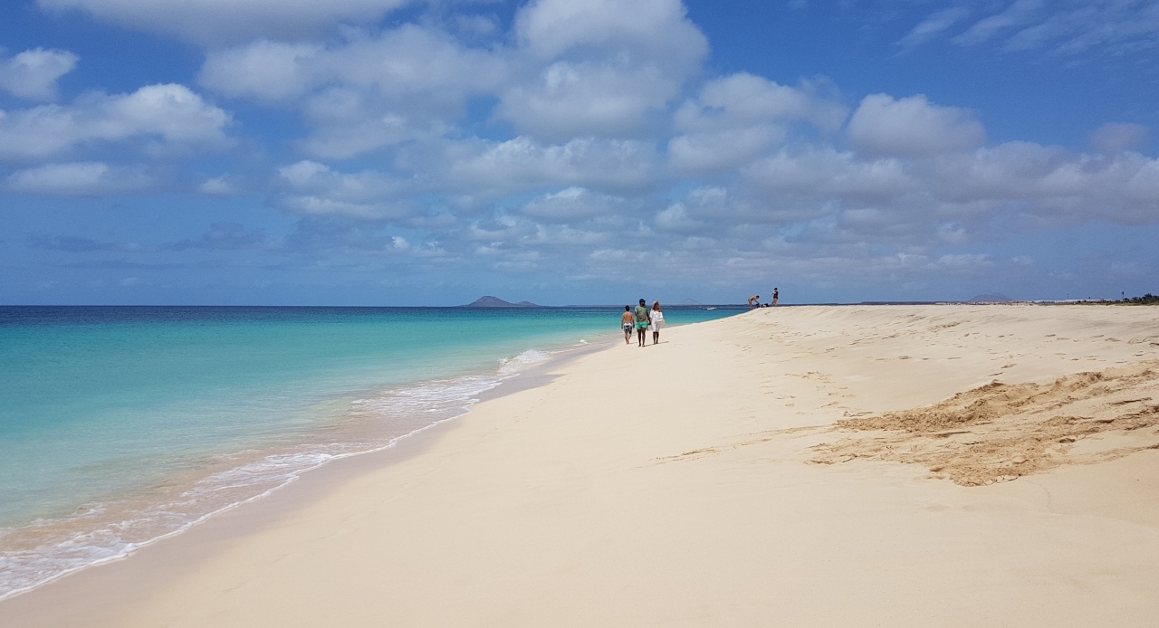 Santa Maria Beach in Cabo Verde