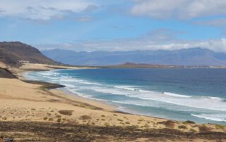 Wild coast on Sao Vicente island